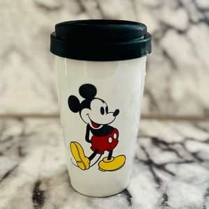 Disney Mickey Mouse Love Ceramic Travel Tumbler